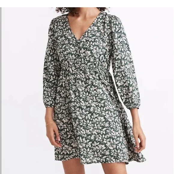Madewell Dresses & Skirts - Madewell Forest Leaves XXL Mini Dress